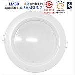 고효율 LED 다운라이트 6인치 (20W)