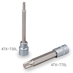 1/2인치 6각 롱 별비트소켓 (4TX-T-L)
