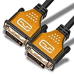 DVI-D 듀얼 최고급형 골드메탈 케이블