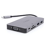 USB 3.1 to USB C 멀티 도킹스테이션 (CM-DOCK08)