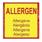 프로세스 라벨 (ALLERGEN)