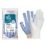 PVC 도트 면 장갑