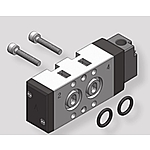 공압 오퍼레이트 밸브(3,5포트, MASTER VALVE)