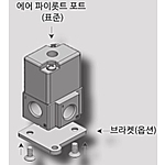 공압 오퍼레이트 밸브(3포트, 매니폴드형)