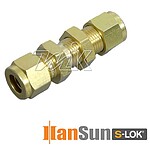 벌크헤드 유니온 SUB (inch, Brass)