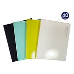 컬러 PP 클리어 화일 (40P)