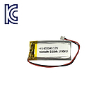 리튬폴리머 KC인증 충전지 YJ802040 600mAh