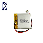 리튬폴리머 KC인증 충전지 JP604141 1080mAh