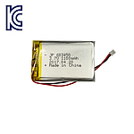 리튬폴리머 KC인증 충전지 JP603450 1100mAh