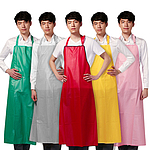 비닐 롱 앞치마