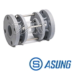 사이드그라스 (PVDF, 플랜지)