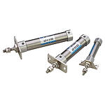 푸트형 편로드 실린더 (튜브내경 10mm, 행정거리 5~150mm)