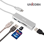USB 3.0 3포트 C타입 카드리더기 (TH-R300)