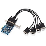 4포트 PCI-Express 시리얼카드 케이블 (SUNIX IPC-E2204S-B)