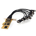 8포트 PCI-Express 시리얼카드 케이블