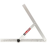 알루미늄 자유 금속 대각지지대 · 눈금 부착 45cm