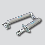 표준형 편로드 실린더 (복동, 튜브내경 25mm, 선단너트 1개, 행정거리 25~500mm)