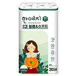 3겹 데코 볼륨 앤 소프트 화장지