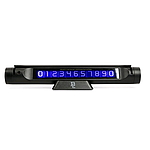 차량용 LED 회전 주차번호판