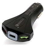 USB C타입 & 2포트 시거잭 충전기 (KC369)