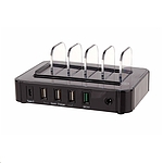 QC3.0 USB 5포트 거치 어댑터 (NEXT-35QTC)