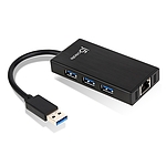 3포트 USB 3.0 기가랜 허브