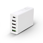 QC3.0 USB 5포트 고속 어댑터 (NEXT-QTC605)