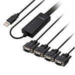 4포트 RS-232 to USB 2.0 컨버터 (NEXT-RS232 4P)