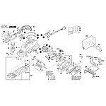 전기대패 부품 (GHO 16-82 D)