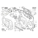 충전 직쏘 부품 (GST 18 V-LI)