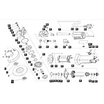 4인치 디스크 그라인더 부품 (ACT-100SN)