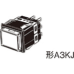 조광 누름 버튼 스위치 (사각형) (각동形) A3K