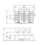 DeviceNet 주변 장치 용 표준 케이블 (1 분할기)
