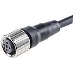 Omron 환형 방수 커넥터 (케이블 포함) 2m M12