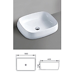 탑볼 세면기 (HCL-5203)