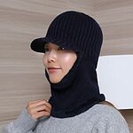 브리드 넥워머 털모자 (남녀공용)