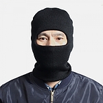 복면 방한 모자