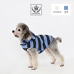 강아지 후드 자켓 (리핑퍼피 점퍼 블루)