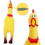 강아지 라텍스 장난감 (엽기닭 꺽꺽이 소)