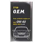 가솔린/디젤 7719 OEM 합성 엔진오일 (0W-40)