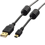 페라이트 코어가 내장 된 USB2.0 케이블 (A- 미니 B 타입)