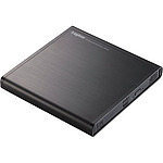 단순 패키지 USB2.0 읽기 전용 휴대용 DVD-ROM 드라이브 AC 어댑터 포함