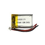 리튬폴리머 KC인증 충전지 YJ802030 430mAh