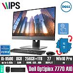 옵티플렉스 7770 AIO (i5-9500/8G/NVME 256GB+1TB/터치스크린/피벗/틸트/27형/윈도우10 프로/3년 보증)