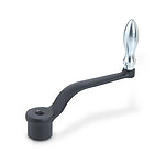 Cranked handles (DIN 468)