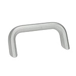 Inclined cabinet U handles (GN 565.2)