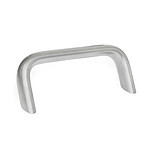 Inclined Stainless Steel Cabinet U handles (GN 565.7)
