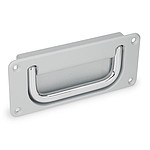 Folding handles with recessed tray (DIN 425.8)