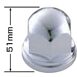 ISO 휠 너트 커버 ABS 33MM