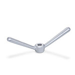Stainless Steel-Clamp nuts with double lever (GN 206.1)